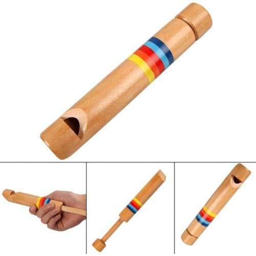 1PCS Kids Wooden Whistle Musical Instrument Educational Toys for Children BM88