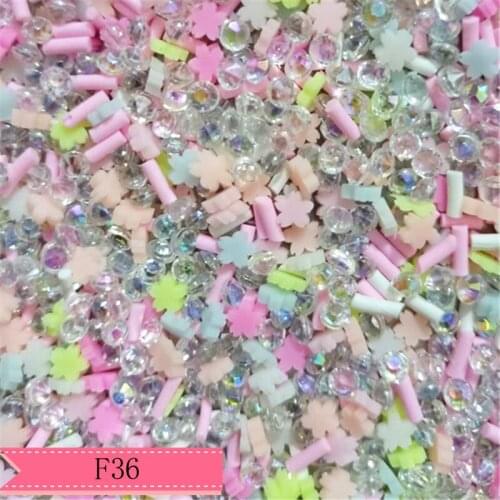 10g/pack strawberry filler DIY bow and craft handmade material F36