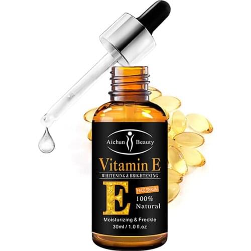 30ml Vitamin E Eye Serum Improve Dullness Remove Dark Circles Moisturizing Anti Wrinkle Anti Aging Smooth Face Eye Care Cosmetic