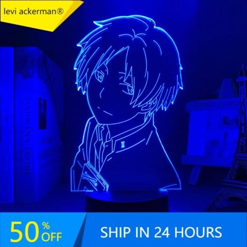 Anime Natsumes Book of Friends Led Light for Bedroom Decor Night Light Kids Birthday Gift Manga Natsume Book of Friends 3d Lamp