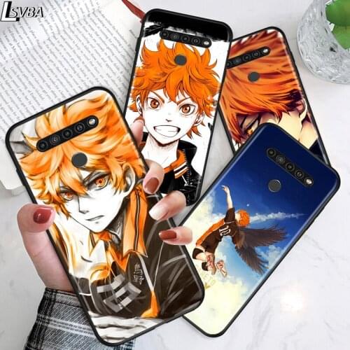 Anime Volleyball Haikyuu for LG G8 G8S G8X V30 V35 V40 V50 V60 ThinQ Q60 K40 K50 K30 K41 K51 K61 K71 K22 Black Phone Case