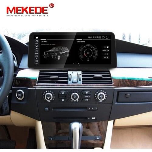 12.3"Blu-ray screen Carplay Android 10.0 Car GPS Navigation Player for BMW 5 Series E60 E61 E63 E64 (2004-2010) CCC/CIC System