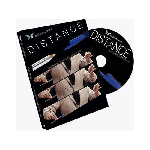 Free shipping Distance (DVD and Gimmicks) by SansMinds Creative Lab - Magic Trick,Illusion,Street Magic Props,Fun,Close Up