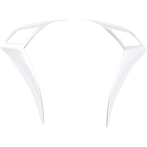 Car Styling Steering Wheel Button Decoration Frame Trim for BMW- 5 Series E60 E61 2003-2010 Interior Accessories