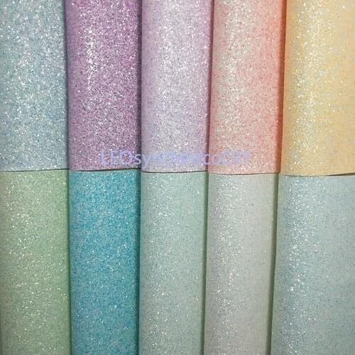 1PC 21X29CM Synthetic Letaher, Cuero Sintetico Candy Glitter Leather For Making Bows Accessories LEOsyntheticoDIY T161
