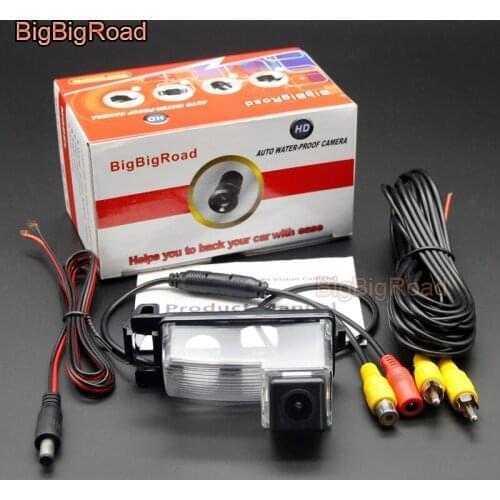 BigBigRoad For Nissan Almera Classic 2006~2013 Reverse Camera Car Back up Parking Camera / Rear View Camera / HD CCD