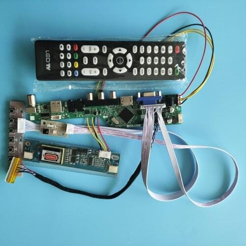 Kit For M216H1-L05/L07 LVDS LED Screen Monitor VGA HDMI USB 1920x1080 AV TV Audio 2 lamps Panel LCD Display Controller Board