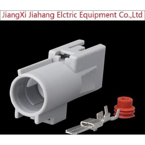 Free shipping 200sets DJ7011B-4.8-11 1Pin AMP Car Electrical Wire Connectors for VW,BMW,Audi,Toyota,NISSAN