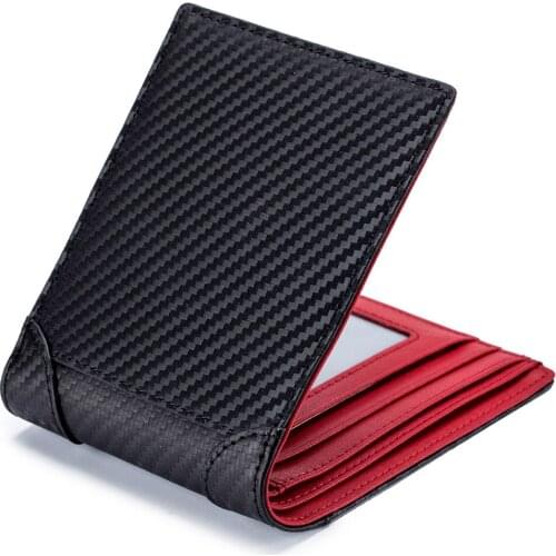 THREEPEAS Short Style RFID Protecting Men Wallet Multi-function Card Wallet For Male High Quality Split Leather Man Purses
