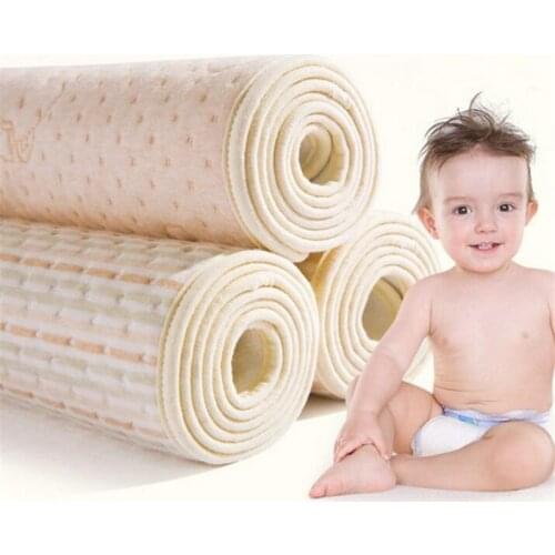 Large Size Double-sided Use Cotton Baby Waterproof Bed Sheet Mattress Washable Reusable Changing Pad cover Table Baby Diaper Mat