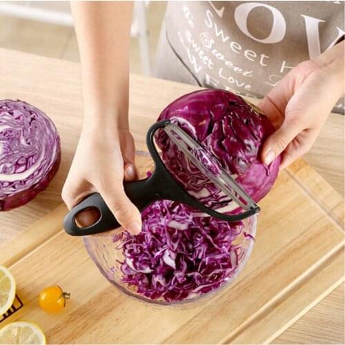 Cooking Tools Wide Mouth Peeler Vegetables Fruit Stainless Steel Knife Cabbage Graters Salad Potato Slicer Kitchen Accessories