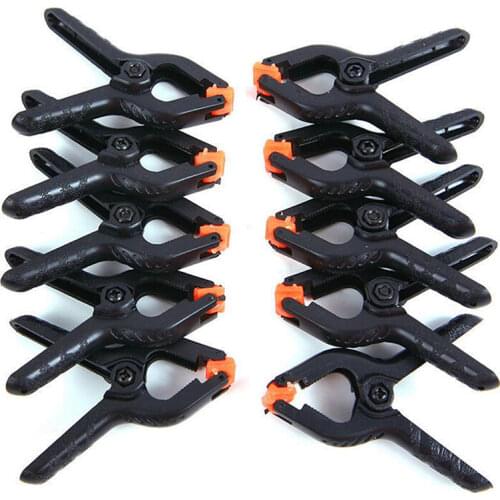 Spring Clip 5/10pcs 2 Inches Woodworking Spring Clamps DIY Nylon Clamps For Woodworking Spring Clip Photo Studio Clamps Tools