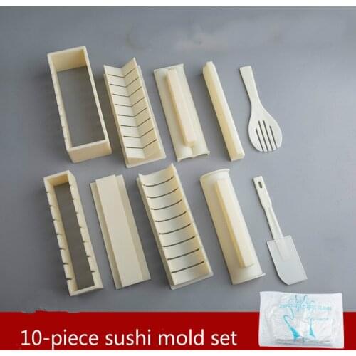 DIY handmade homemade Japanese warship sushi roll mold home kitchen sushi rice ball machine seaweed baguette tool set