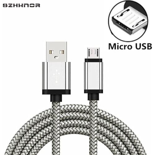 USB Charger Micro USB Data Sync Charger for Xiaomi Redmi Note 5 6 6A 5A 4X 4 4A 3 Pro 2 1m/2m Short Long Cord Leagoo M5 Charger