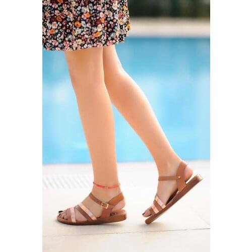 A221-20 Pink Potin Women sandals A221-20