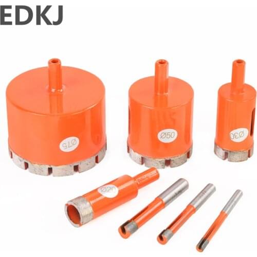 1pcs Marble hole opener Marble Opener Diamond Core Bit 6mm/8mm/10mm/12mm-30mm Ceramic Concrete Drilling Bit Hole Saw Drill