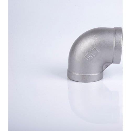 304 Stainless Steel Elbow 90 Degree, Female x Female BSPT Thread, 1" 1-1/4" 1-1/2" 2" 2-1/2"-Pipe Fitting