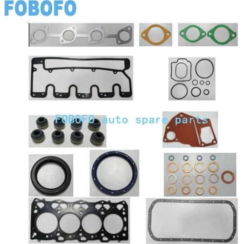4LE1 Engine Overhaul Full Gasket Kit With Cylinder Head Gasket For Isuzu Engine Hitachi JCB IHI Digger