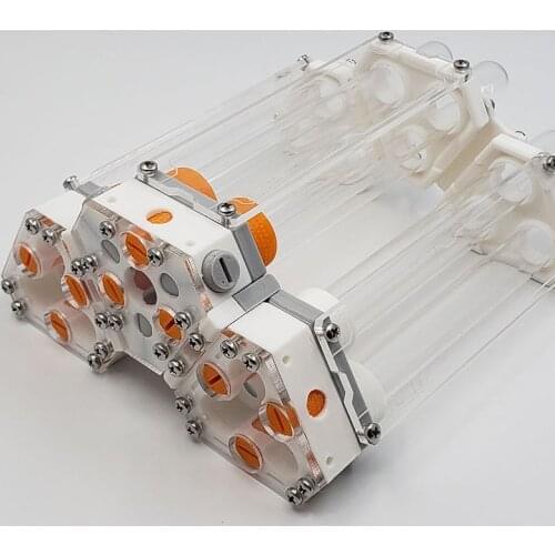 White Test Tube Ant Nest Acrylic 3D Printed Ant Nest Mini Ants Farm House Infinitely Expandable Spliced Test Tube Nest 15mm