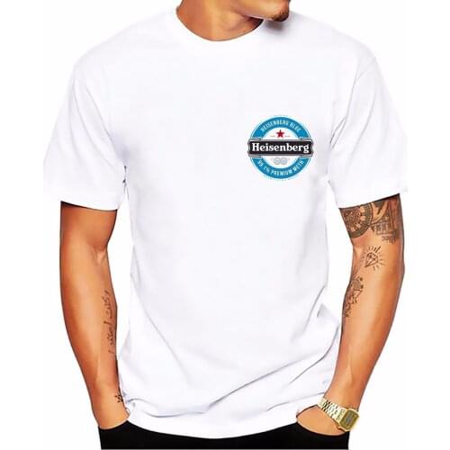 Breaking Bad Heisenberg sign t shirt new summer Tees plus size Breathable comfort T-shirt casual tshirt