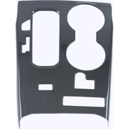 For Toyota Highlander 2020 2021 2022 ABS Carbon Fiber Car Gear Shift Knob Frame Panel Decoration Cover Trim LHD Styling