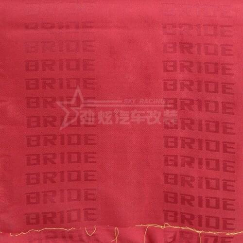 Racing Car Seats Auto Fabric Interior Accessory Decoration Material Cloth for All Car BRIDE RECARO Modified Seat Cloth 1.6M X 1M