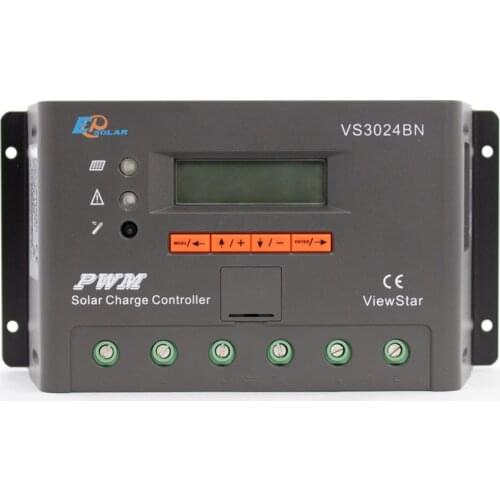 30A Controller EPEVER PWM solar charger regulator 30amps 12V 24V Auto Switch LCD Display Screen EPSolar