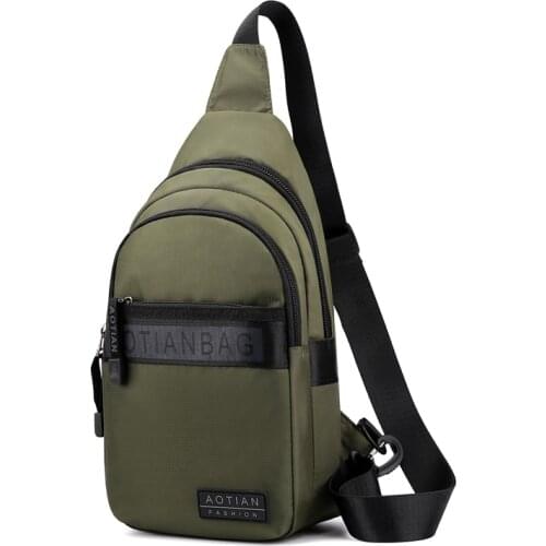 Mens Shoulder Bag Sling Waist Bag man Messenger Bag High Quality male Handbags Ipad Short Trip Crossbody Bag Nylon Chest Pack