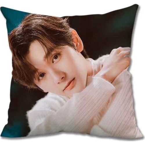 Gao Qingchen INTO1 Pillowcase Star Series Cushion Cover Home Decor Throw Covers Idol Surrounding Souvenir Support Gifts Call