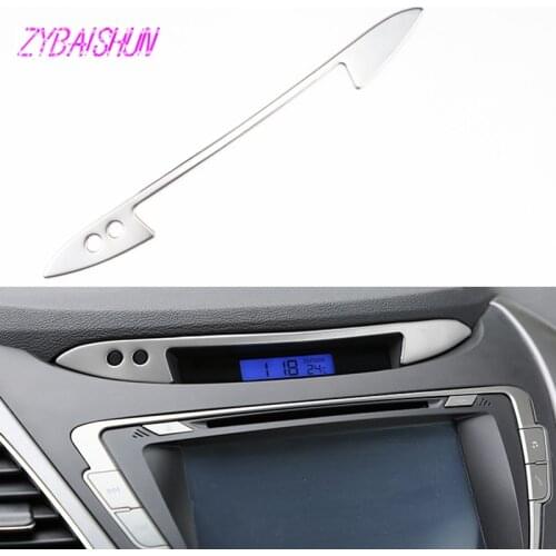 Car-styling dashboard trim automotive accessories Intimate accessories for Hyundai Elantra 2012 2013 2014 2015 2016