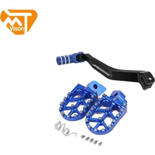 Motorcycle Foot Peg Pedal Folding Gear Shift Shifter Lever For YAMAHA YZ125/250 2005-2020 YZ125X 2017-2020 YZ250X 2016-2020