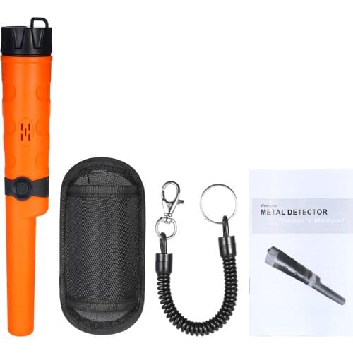 Portable Metal Detector Gold Pinpointer Waterproof Metal Detector Treasure Hunting Tool Metal Locator Buzzer Vibration