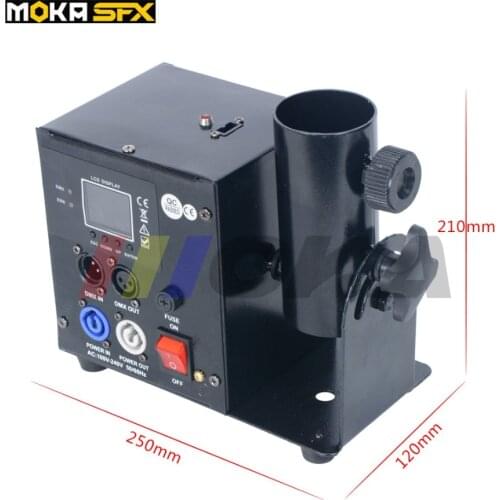Single shot streamer launcher dmx wireless control confetti machine professional confetti shooter wedding confetti cannon