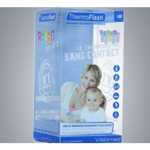 UV Protected Food Outer Packaging Transparent PET PP Plastic Folding Gift Box With Logo Printing ---PX20362