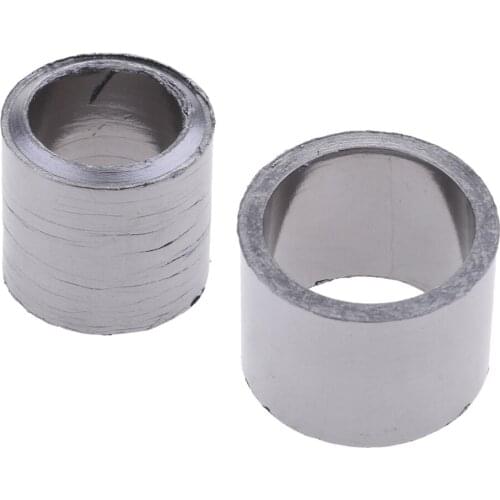 2 Pieces Exhaust Pipe Gasket For Dirt Bike/ATV/Scooter Muffler Part