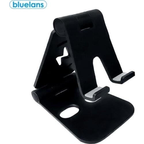 High Quality Plastic Material Universal Folding Non-Slip Silicone Pad Tablet Phone Holder Bracket Christmas Gift