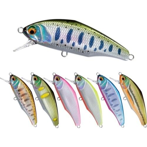 Winter Ice Lures Fishing Wholesale 44mm 3.5g Minnow Lure Hard Bait Trout Wobblers Artificial Bait Bass Crank