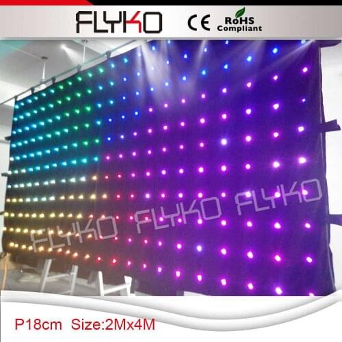 Starry sky dj led curtain screen free shipping on china market