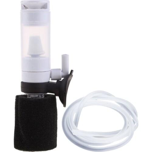 3 in 1 Ultral Slient Mini Fish Tank Aquarium Pond Internal Plastic Suction Filter Oxygen Pump Submersible Pump Accessory