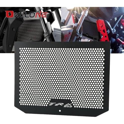 Motorcycle Accessories Aluminium Radiator Grille Guard Cover For BENELLI TRK502/X TRK 502 2017 2018 2019 2020 WITH TRK502 LOGO