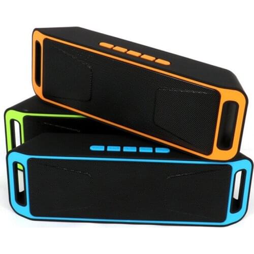 Wireless bluetooth speaker portable outdoor audio double horn Bass Sound Subwoofer mini speakers support TF/UDisk Multifunction
