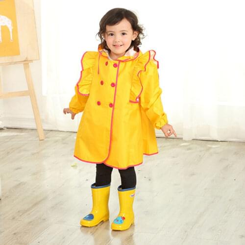 Rain Jacket Cute Dinosaur Baby Raincoat Outdoor Waterproof Rain Coat Children Poncho Boys Girls Rain Jacket Childrens Raincoat