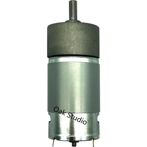 37-550 DC Motor, high torque motor,metal geart, speed reduction motor, For RC toy tank,car,Robot DIY,study project