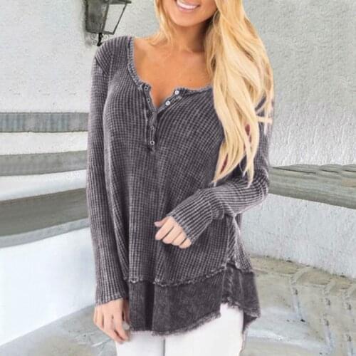 Feitong Knitted Blouses