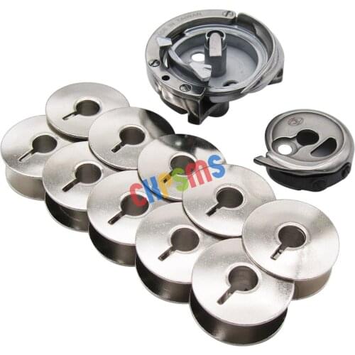 Hook #91-010850-91& Cap #91-010159-91 & BOBBIN #91-010079-05 10 PCS FIT FOR PFAFF 141-146 ,175-196