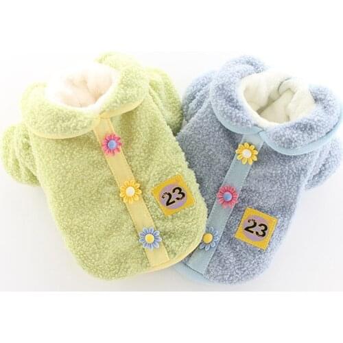 Cute Small Dog Clothes Dog Winter Coat Jacket Pet Outfit Garment Warm Dog Clothing Puppy French Bulldog Bichon Yorkie Costumes