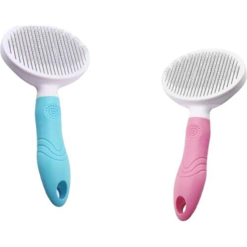 New pet comb self-shedding self-cleaning comb for cats and dogs