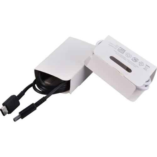 100pcs Original Note 10 USB Type C to TypeC Cable for Samsun Note 10 Support PD QC3.0 Quick Charge for Type-C Devices