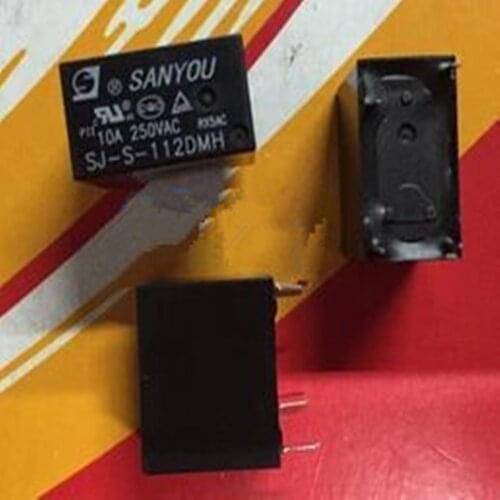 SJ-S-112DMH 12VDC 10A DIP4 32F SANYOU RELAY 1From A,New and original 5pcs/lot