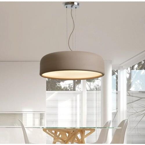 Nordic Style Restaurant lighting Creative Bedroom E27 pendant light Macarons hanging Lamps Study Lifting office shopcase Lamp